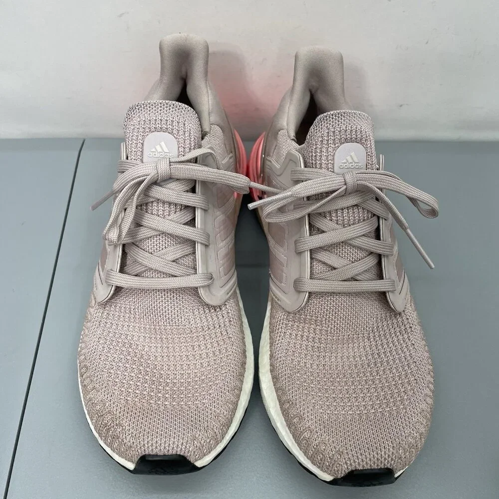Adidas UltraBoost 20 Sneakers Shoes Running Training Athletic Mauve Pink Women 8 - Picture 4 of 13